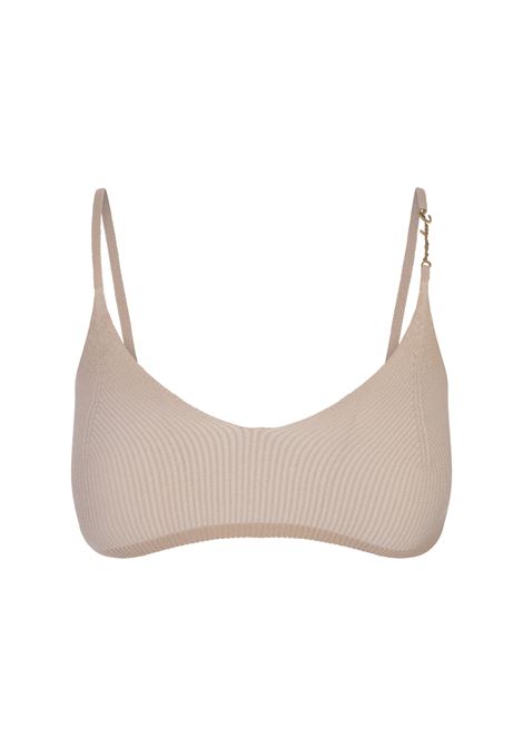 Beige Le Bandeau Pral? Top JACQUEMUS | 231KN502-2060130