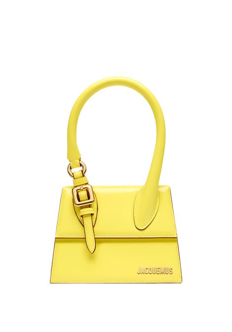 Yellow Le Chiquito Moyen Boucle Bag JACQUEMUS | 233BA327-3128250