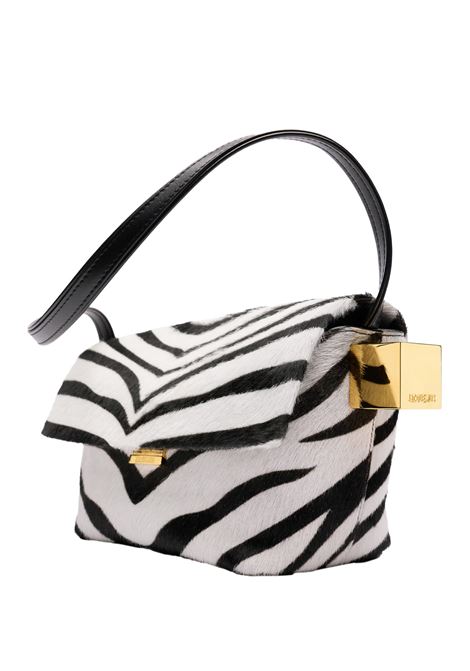 Borsa Il Rond Carré Black And White Zembra JACQUEMUS | 243BA383-32099DZ