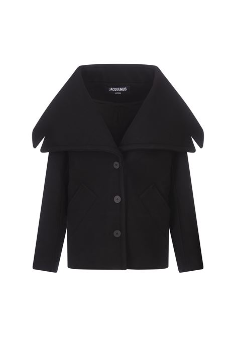 Cappotto Le Caban Caruso Nero JACQUEMUS | 243CO077-1614990