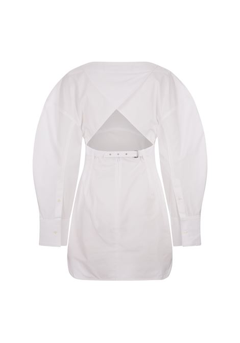White La Robe Chemise Casaco Dress JACQUEMUS | 243DR199-1520100