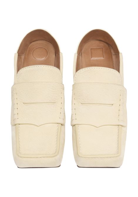 Les Mocassins Carr? In Pale Yellow JACQUEMUS | 243FO147-4313205