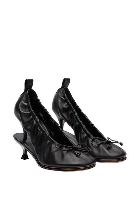 Les Doubles Ballerines In Black JACQUEMUS | 243FO154-3073990