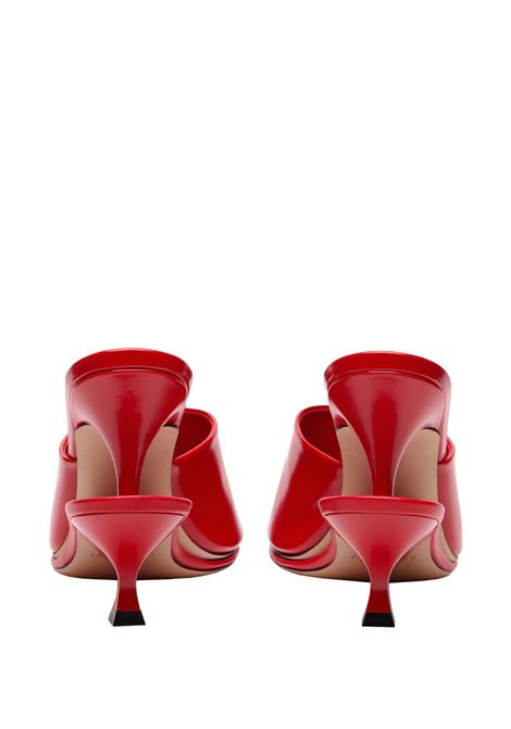 Red Les Doubles Mules Sandals JACQUEMUS | 243FO160-4036470