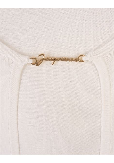 Cardigan Le Haut Pralù Off-White JACQUEMUS | 243KN470-2358110