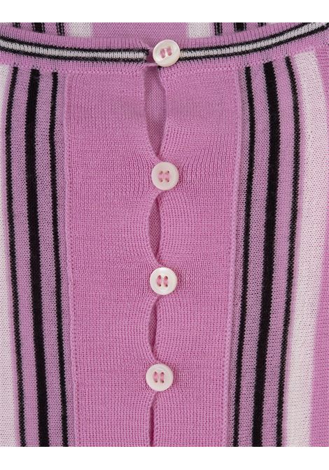 Le Cardigan Spiaggia Multi-Pink JACQUEMUS | 243KN507-2414043