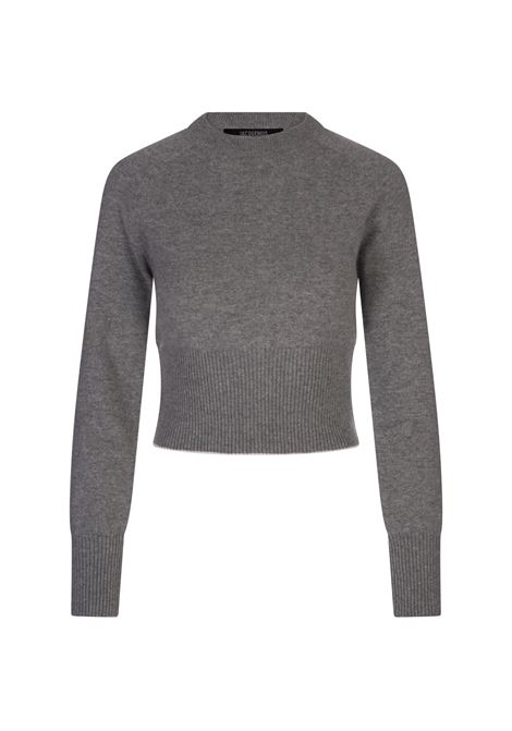 Grey La Maille Soglia Sweater JACQUEMUS | 243KN547-2001950