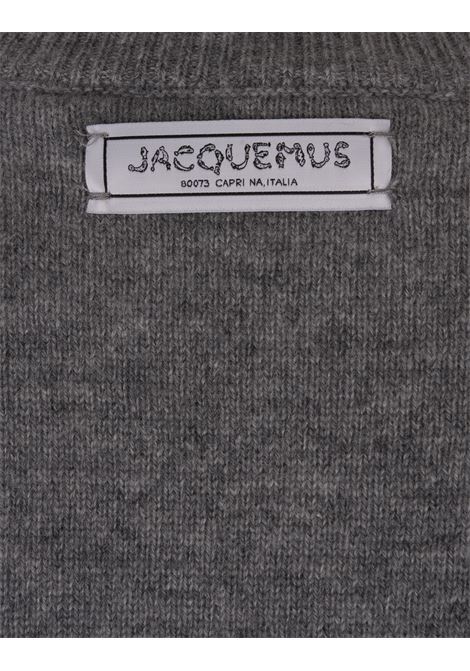 Maglione La Maille Soglia Grigio JACQUEMUS | 243KN547-2001950