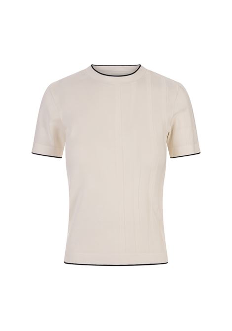 Le T-Shirt Tricot Off-White JACQUEMUS | 243KN801-2065110