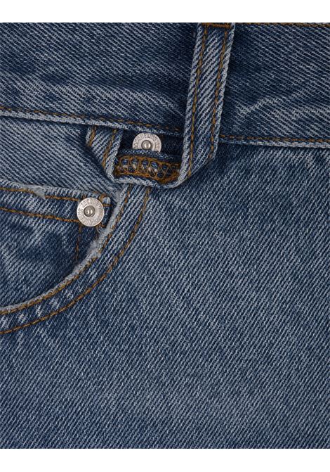 Le De Nimes Droit Jeans In Blue JACQUEMUS | 245DE028-151333C