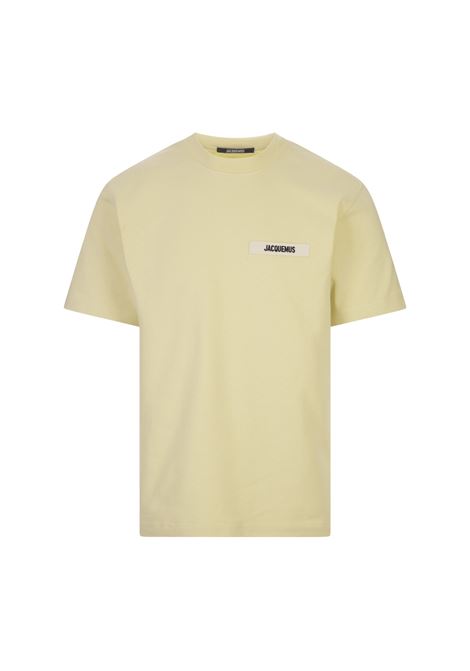 Le T-Shirt Gros Grain In Light Yellow JACQUEMUS | 245JS208-2125212