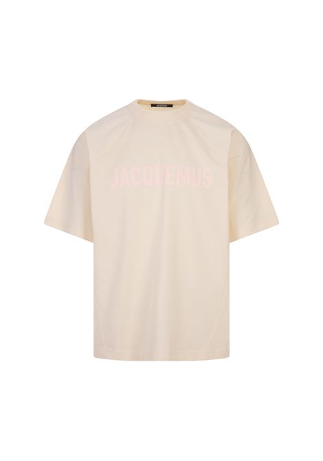 Le T-Shirt Typo Light Beige JACQUEMUS | 245JS212-2011130