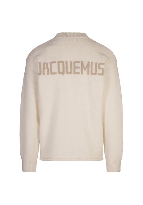 White Le Pull Jacquemus Sweater JACQUEMUS | 245KN295-2329130