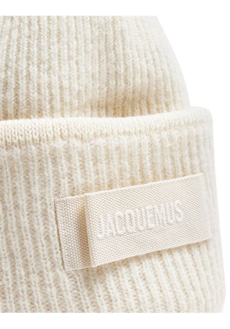 Cappello Le Bonnet Grosgrain Bianco JACQUEMUS | 246AC666-5217110