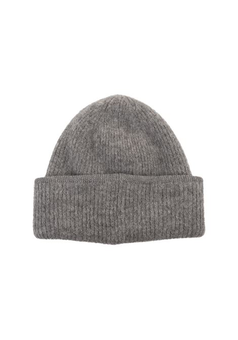 Le Bonnet Grosgrain Beanie In Grey JACQUEMUS | 246AC666-5217970