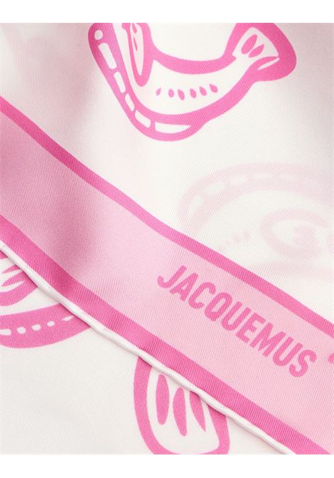 Le Bandana Pesco With Pink Fish Capri Print JACQUEMUS | 246AC671-50574EI