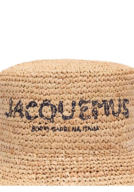 Le Bob Pesco Hat In Natural JACQUEMUS | 246AC678-5207142