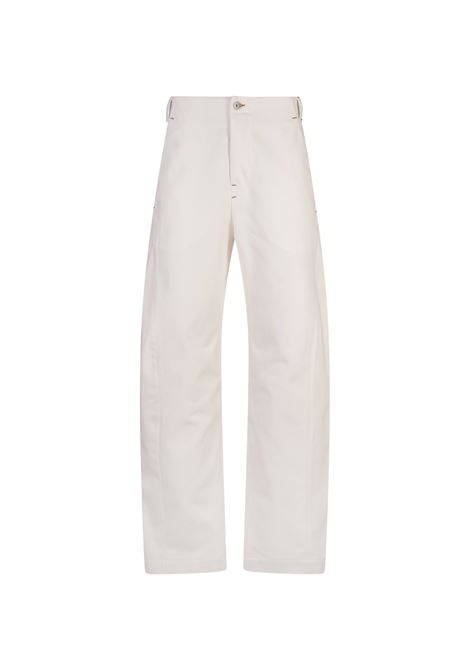 Le De-Nimes Scala Jeans in White JACQUEMUS | 246DE051-1514110