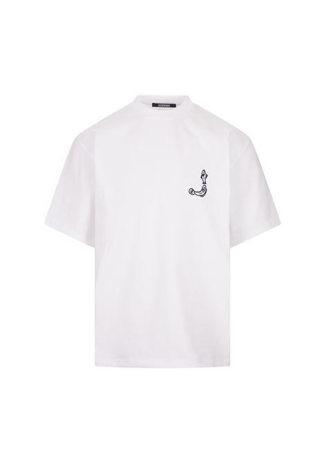 Le T-Shirt Mer? In White JACQUEMUS | 246JS151-2125100