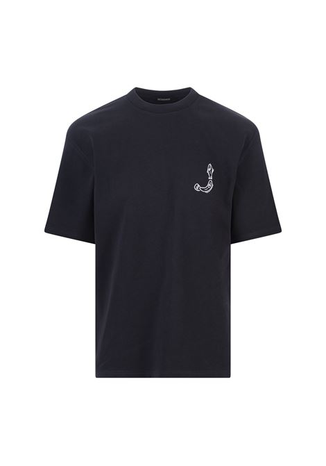 Le T-Shirt Merù Blu Navy JACQUEMUS | 246JS151-2125390