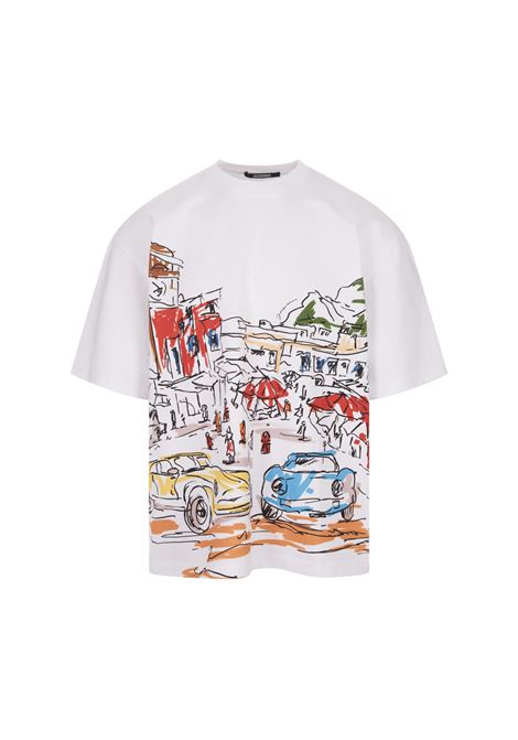 Le T-Shirt Largo In White JACQUEMUS | 246JS272-21021HI