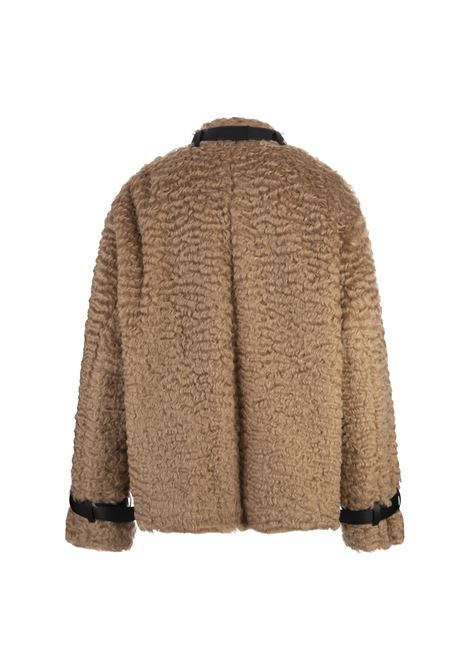 Gold Earth Mohair Short Coat JIL SANDER | J02AA0165-J40173237