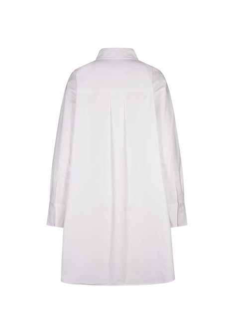 White Poplin Shirt Dress JIL SANDER | J02CT0416-J45002100