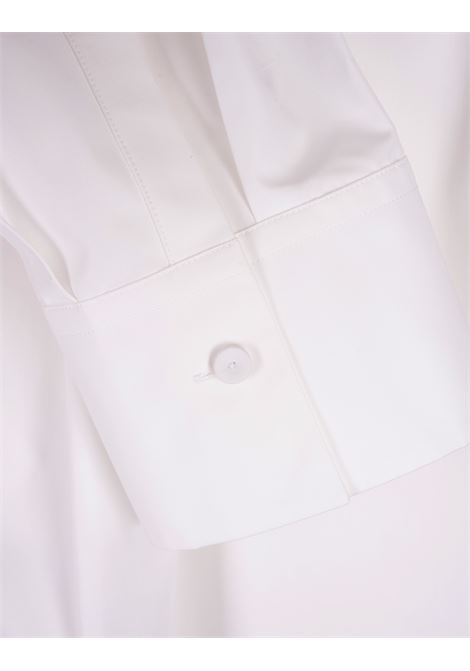 Crop Boxy Shirt In White Poplin JIL SANDER | J02DL0199-J45002100