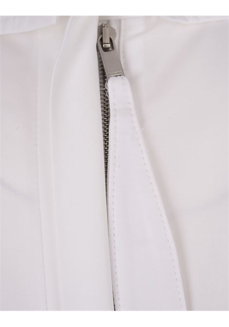 White Sleeveless Top With Jewel Clip JIL SANDER | J02NC0216-J45002100