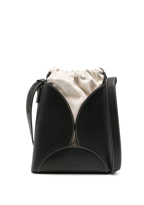 Borsa a Tracolla Curve Piccola Nera JIL SANDER | J07WG0082-P7102001