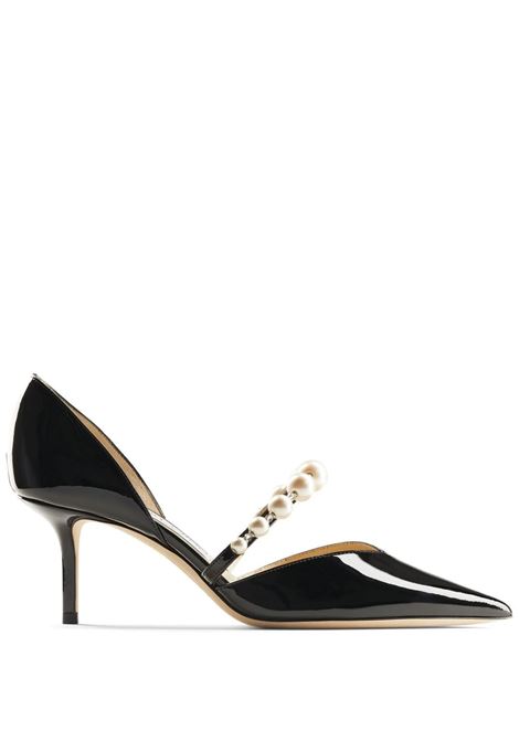 Black Aurelie 65 Pumps JIMMY CHOO | AURELIE 65 XKMBLACK/WHITE