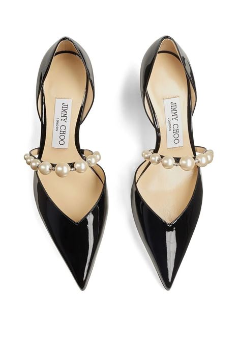 Black Aurelie 65 Pumps JIMMY CHOO | AURELIE 65 XKMBLACK/WHITE