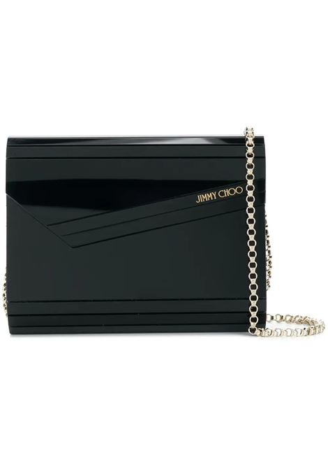 Black Acrylic Clutch Bag JIMMY CHOO | CANDY ACRBLACK