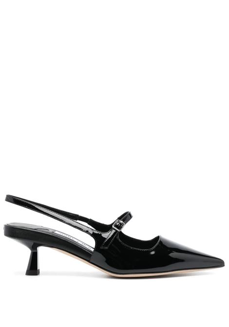 Didi 45 Slingbacks In Black Patent Leather JIMMY CHOO | DIDI 45 PATBLACK