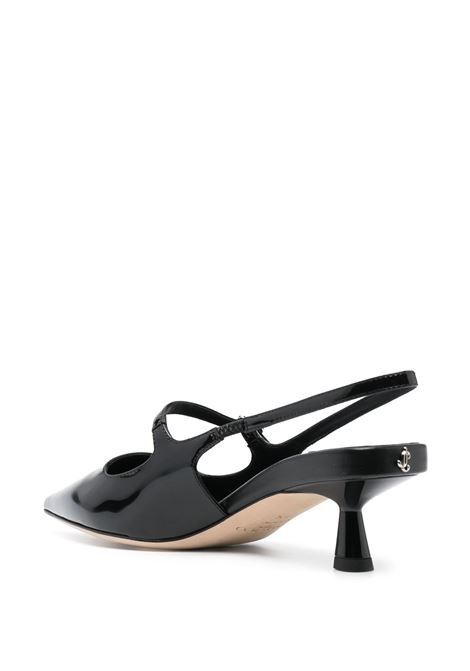 Didi 45 Slingbacks In Black Patent Leather JIMMY CHOO | DIDI 45 PATBLACK