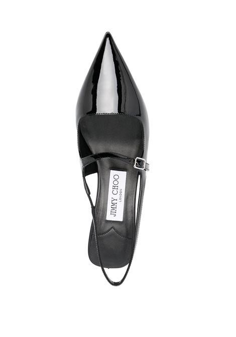 Slingbacks Didi 45 In Pelle Verniciata Nera JIMMY CHOO | DIDI 45 PATBLACK