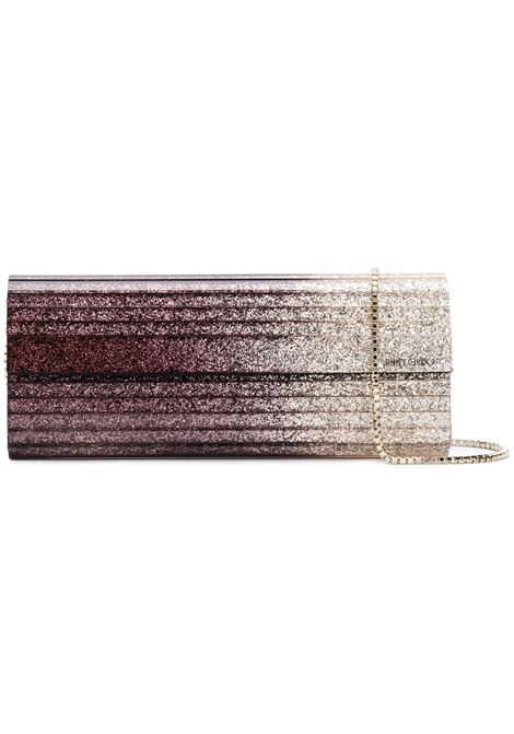 Black And Champagne Dregrad? Sweetie Clutch JIMMY CHOO | SWEETIE DGABLACK/CHAMPAGNE