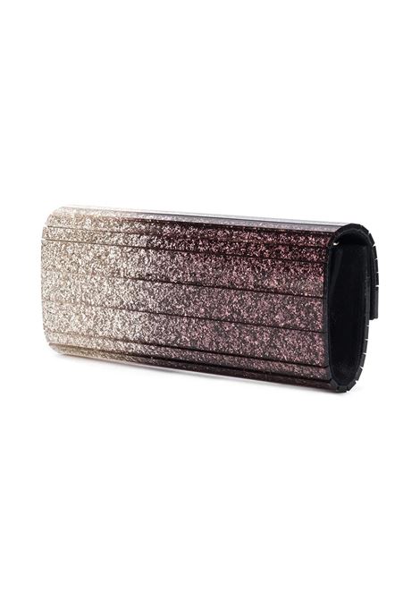 Black And Champagne Dregrad? Sweetie Clutch JIMMY CHOO | SWEETIE DGABLACK/CHAMPAGNE