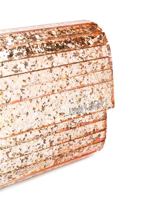 Rose Gold, Gold And Silver Dregrad? Sweetie Clutch JIMMY CHOO | SWEETIE TDGROSE GOLD/GOLD/SILVER