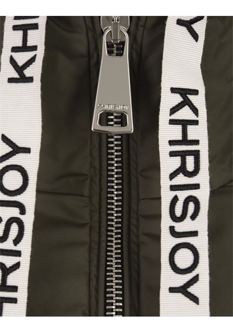 Green Khris Iconic Puffer Jacket KHRISJOY | KWF24R0601-NY0001GRN009
