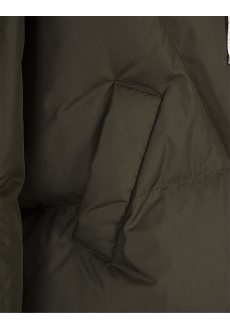 Green Khris Iconic Puffer Jacket KHRISJOY | KWF24R0601-NY0001GRN009