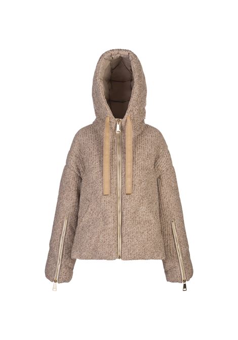 Sand Khris Knit Down Jacket KHRISJOY | KWF24R0602-KT0001SND94