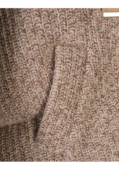 Piumino Khris Knit Sabbia KHRISJOY | KWF24R0602-KT0001SND94