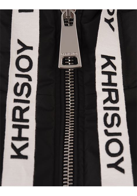 Black Khris Shorty Puffer Jacket KHRISJOY | KWF24R0604-NY0001BLK001