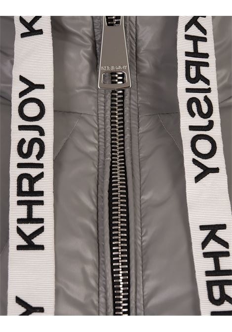 Grey Khris Shorty Puffer Jacket KHRISJOY | KWF24R0604-NY0002SLV178