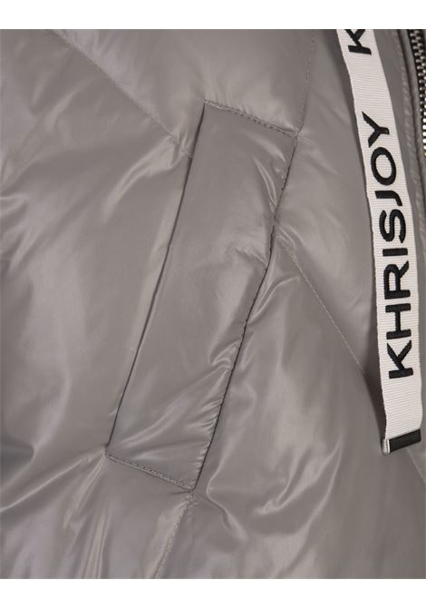 Grey Khris Shorty Puffer Jacket KHRISJOY | KWF24R0604-NY0002SLV178