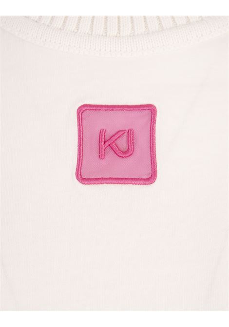 KJ BUBBLEGUM T-Shirt In White KHRISJOY | KWS25R1701-FL002FX0021