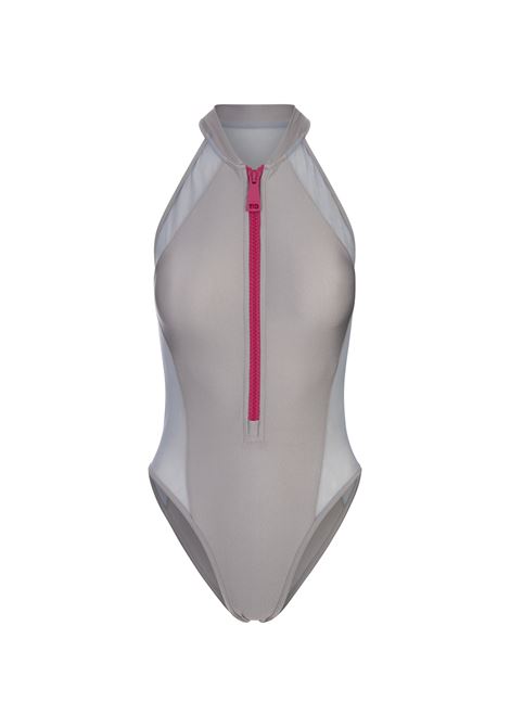 KJ GLITTERY Bodysuit In Silver KHRISJOY | KWS25R2101-NY0007SLV178