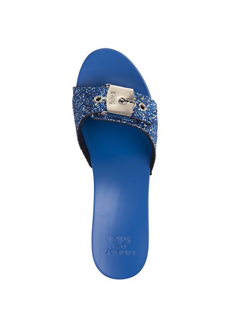 Pescura Ibiza Sandals In Blackberry Blue - KJ X SCHOLL KHRISJOY | KWS25S1601-WOO001BLB001