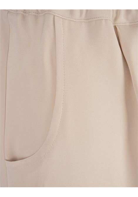 Pantaloni Affusolati Beige Con Coulisse KITON | D37102K0977A20/007